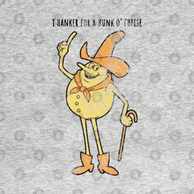 Timer - "I hanker for a hunk o' cheese" - Authentic Distressed by offsetvinylfilm